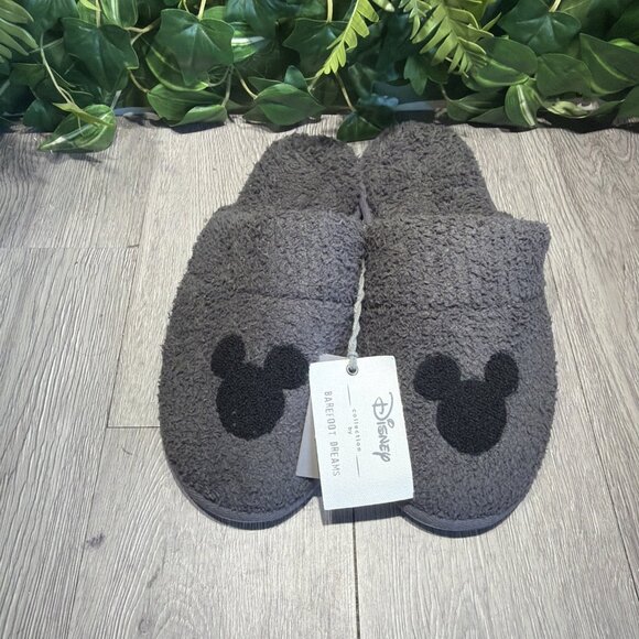 Barefoot Dreams Mens CozyChic Classic Disney Carbon slippers L 11-12 main image 9